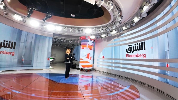 8220 الشرق بلومبرغ  8221  تطلق بثها من مقرها الجديد في مركز الملك